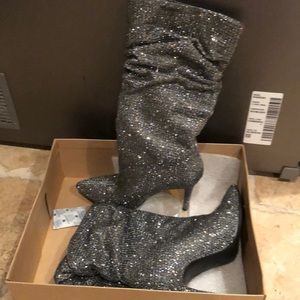 Jessica Simpson Glitter Boots